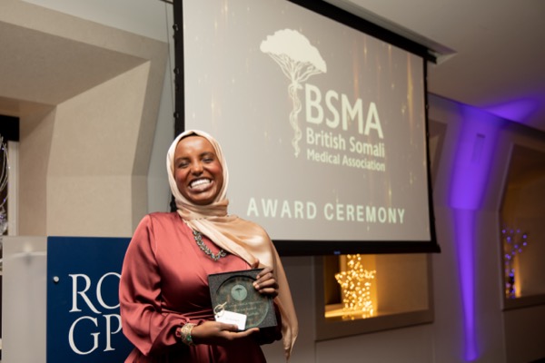 An award winner at the BSMA Gala 2022