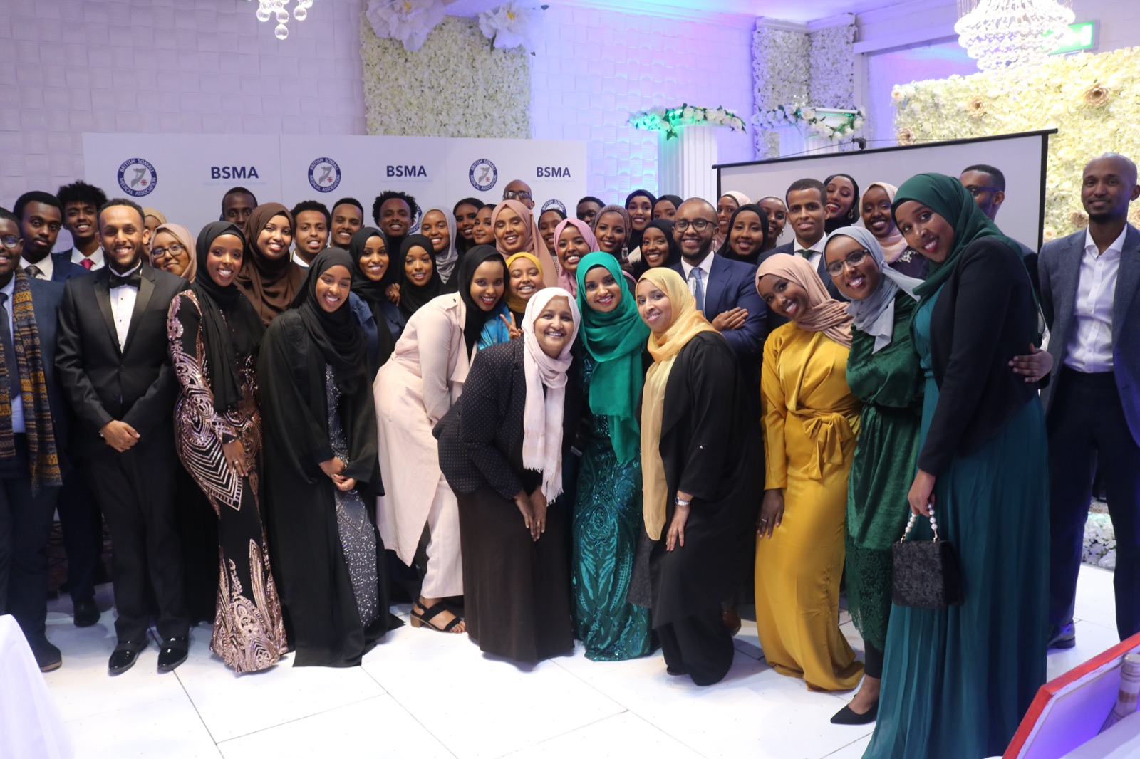 BSMA members at the Launch Gala Dinner in London, December 2019