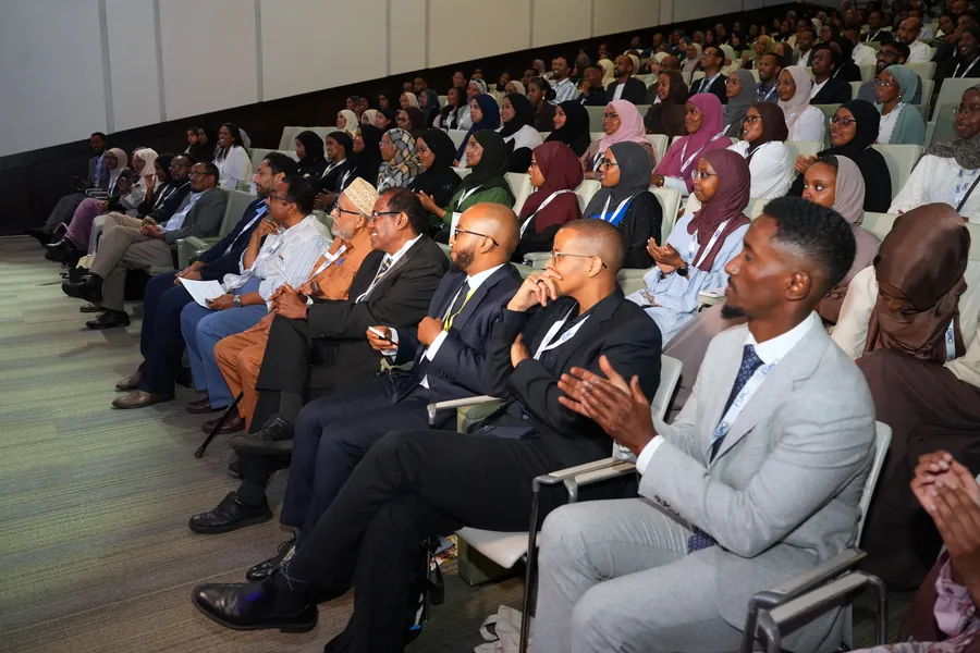 Delegates in the audience