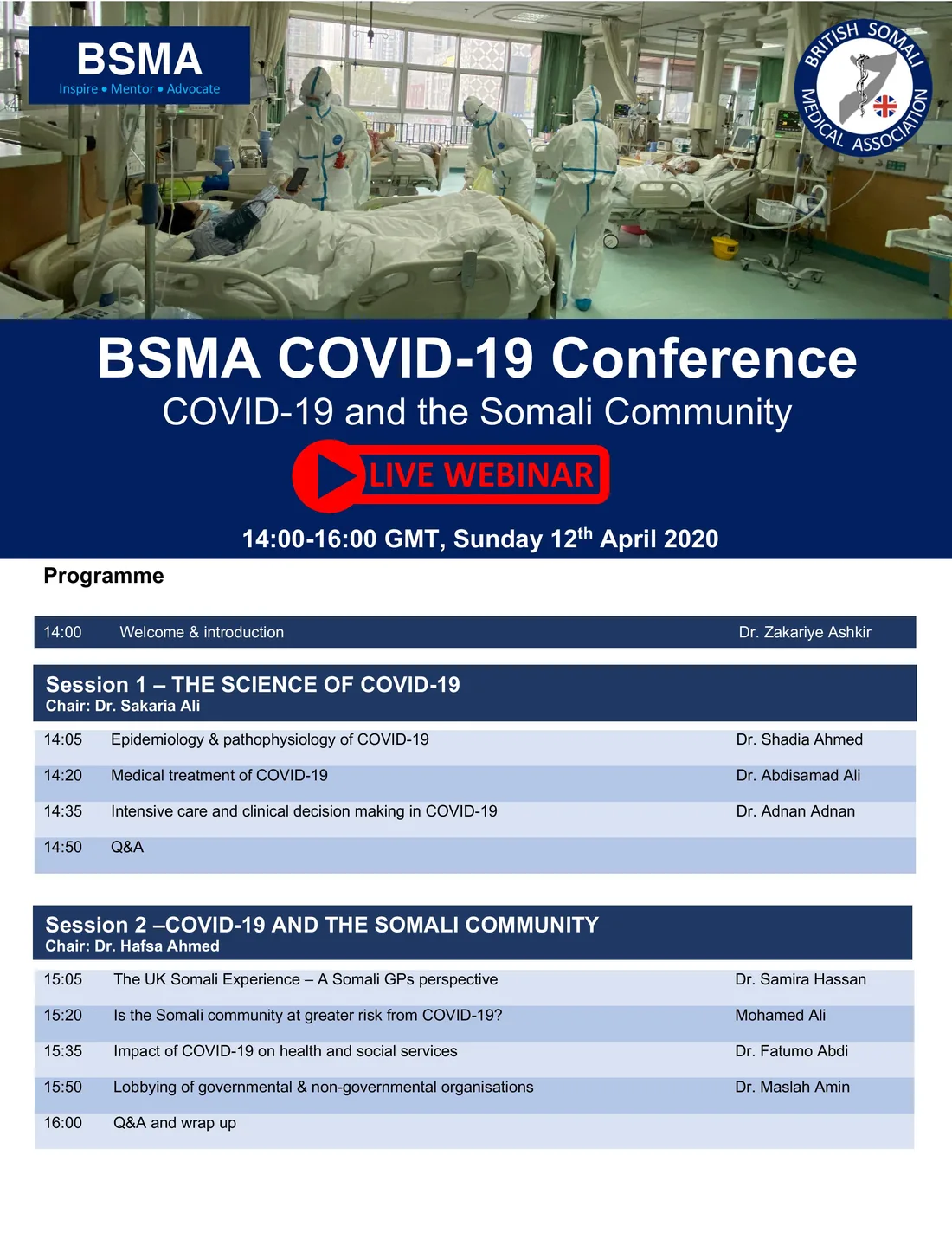 The conference programme